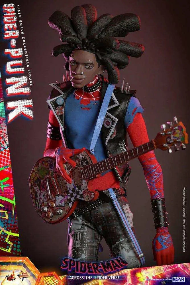 Spider-Man Across the Spider-Verse Masterpiece Actionfigur 1/6 Spider-Punk 32 cm HOT TOYS - Smalltinytoystore