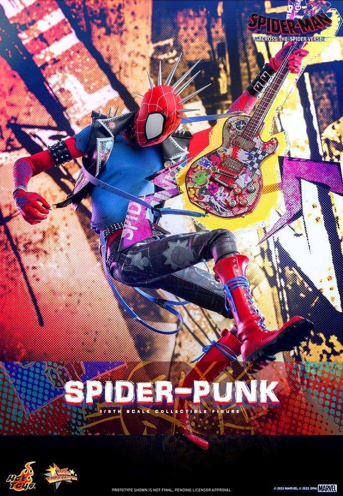 Spider-Man Across the Spider-Verse Masterpiece Actionfigur 1/6 Spider-Punk 32 cm HOT TOYS - Smalltinytoystore