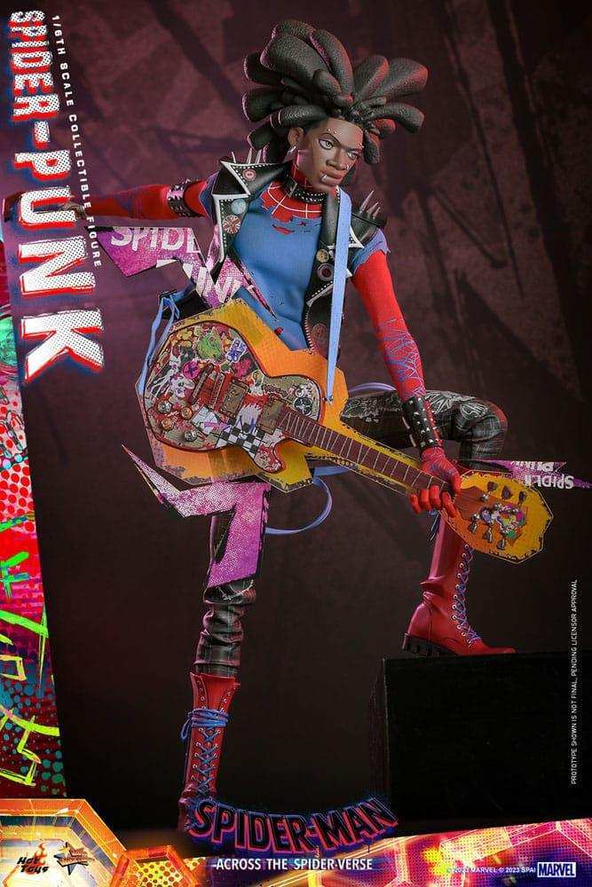 Spider-Man Across the Spider-Verse Masterpiece Actionfigur 1/6 Spider-Punk 32 cm HOT TOYS - Smalltinytoystore