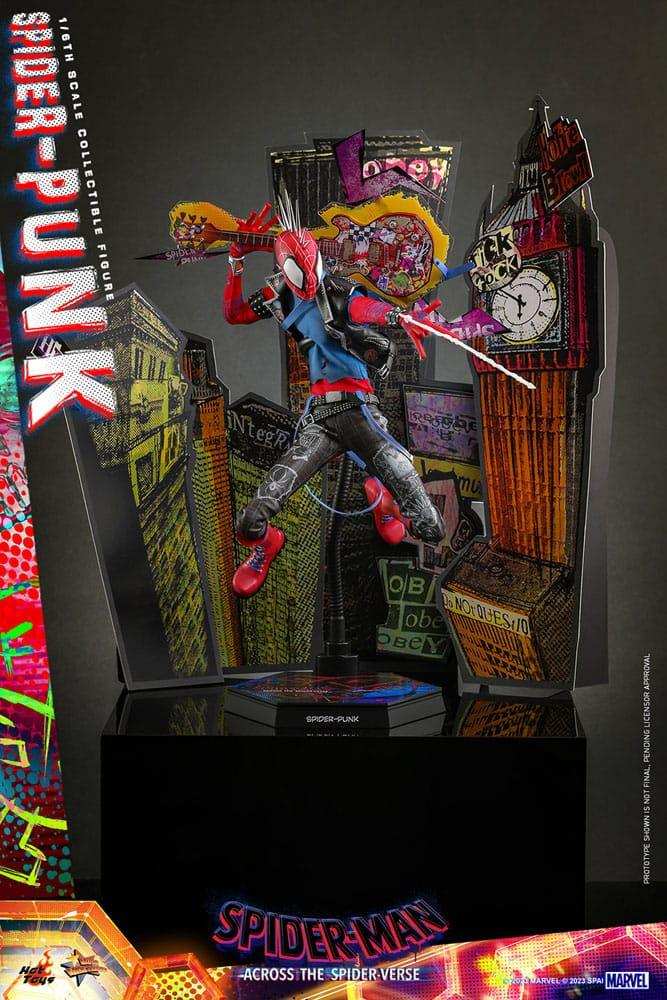 Spider-Man Across the Spider-Verse Masterpiece Actionfigur 1/6 Spider-Punk 32 cm - Smalltinytoystore