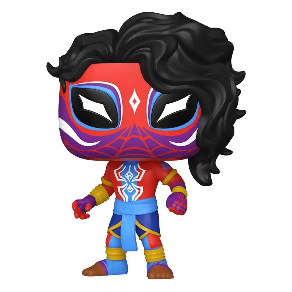 Spider-Man: Across the Spider-Verse POP! Movies Vinyl Figur Spider-Man India 9 cm - Smalltinytoystore