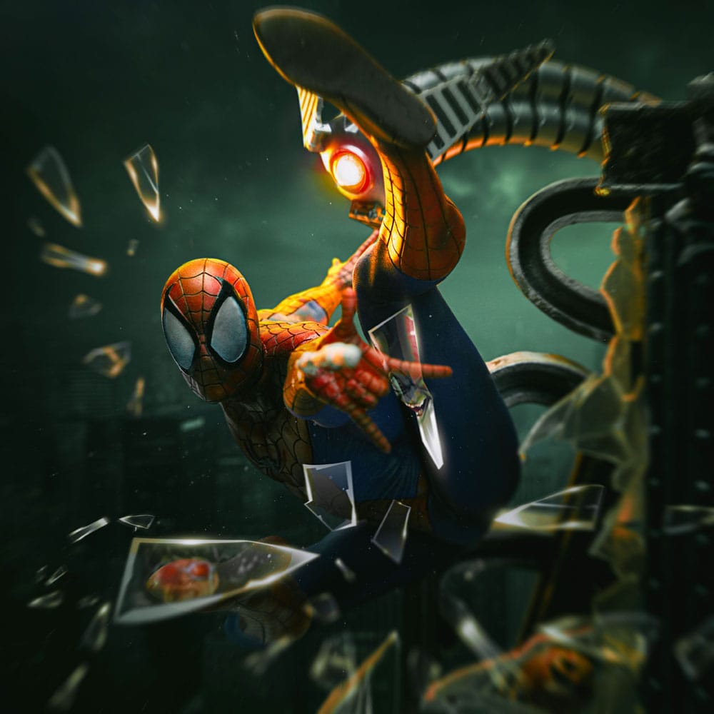 Spider-Man Art Scale Statue 1/10 Spider-Man 10th Anniversary 29 cm - Smalltinytoystore