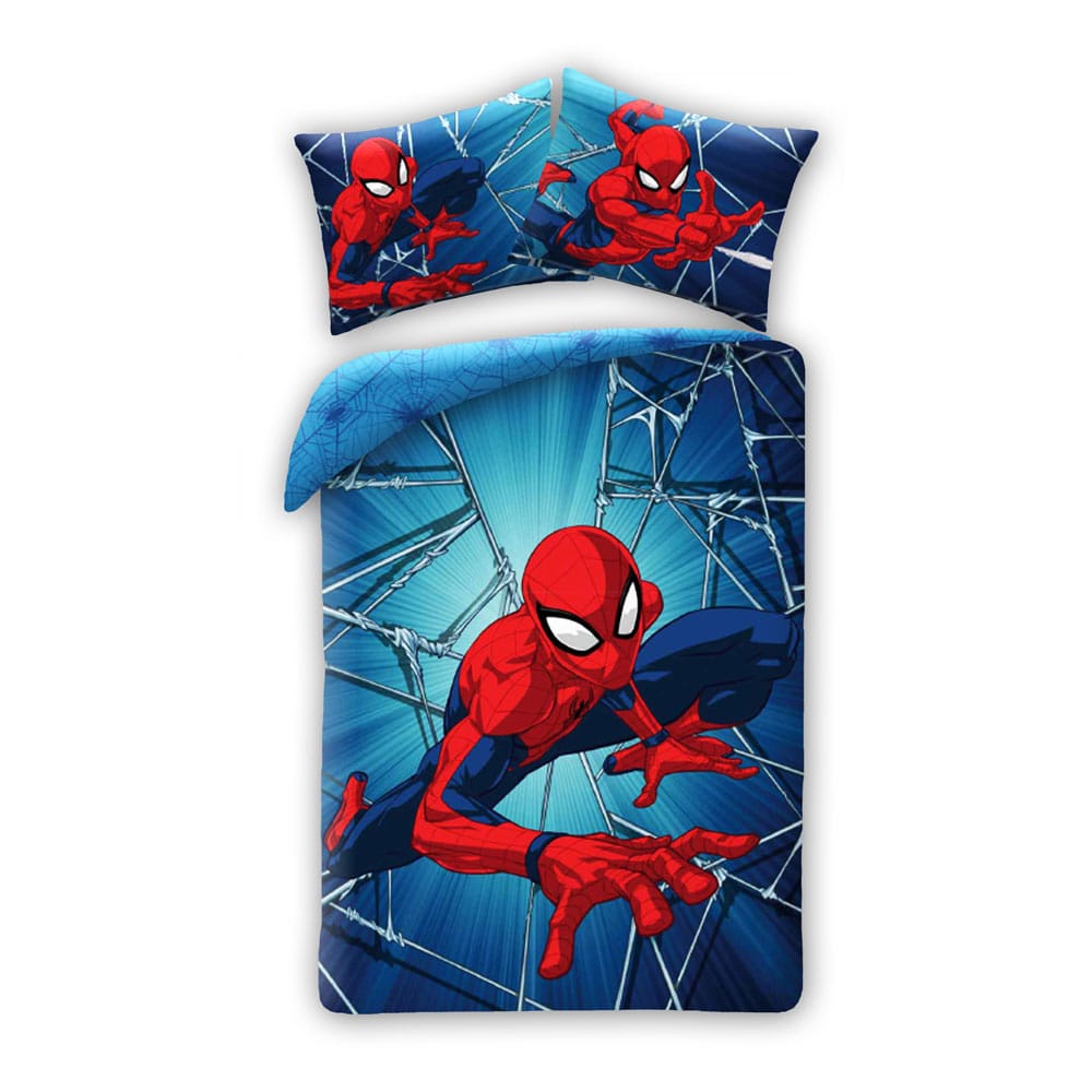 Spider-Man Bettwäsche Spider-Man crawling 140 x 200 cm / 70 x 90 cm - Smalltinytoystore