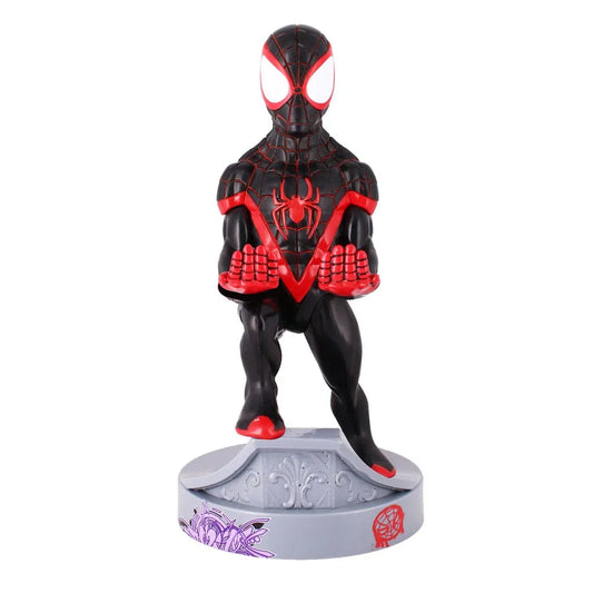 Spider-Man Cable Guys Lade-Halter Miles Morales 20 cm - Smalltinytoystore