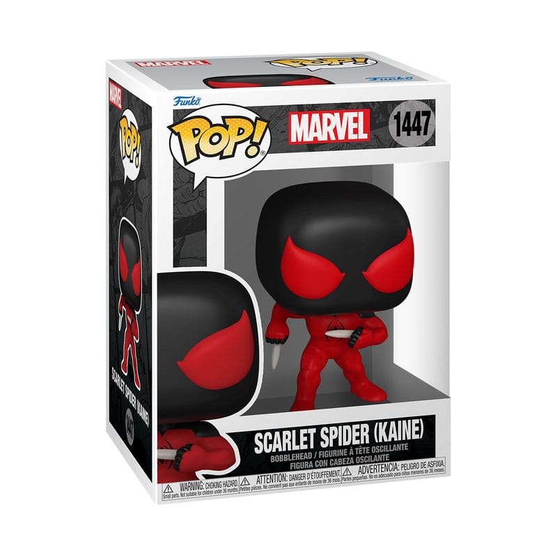 Spider-Man Comics POP! Heroes Vinyl Figur Kaine Parker 9 cm - Smalltinytoystore