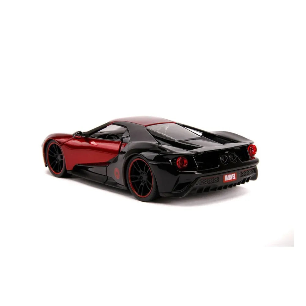 Spider-Man Diecast Modell 1/24 2017 Ford GT Miles Morales - Smalltinytoystore