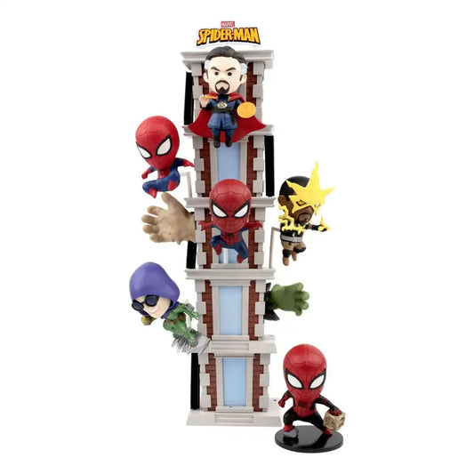Spider-Man Hero Box Tower Series 2 Minifiguren 8 cm Display (6) - Smalltinytoystore