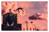 Spider-Man Kunstdruck Miles Morales 30 x 46 cm - ungerahmt - Smalltinytoystore