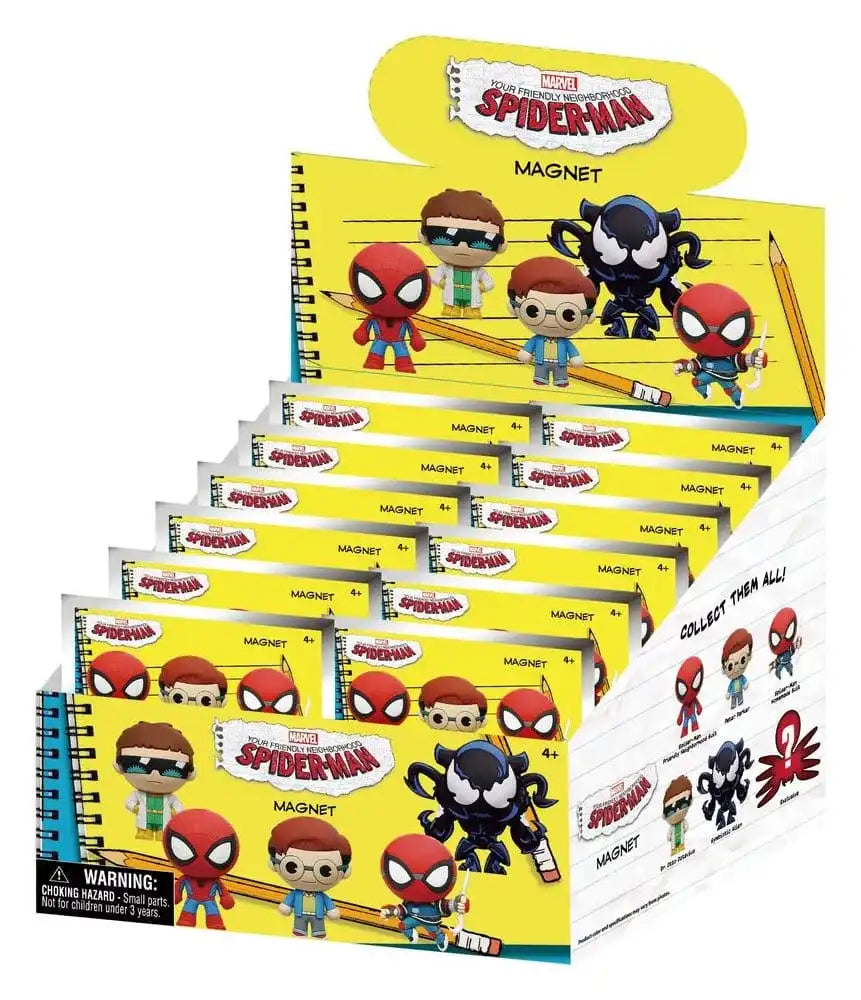 Spider-Man Magnete Blind Pack Display (12)