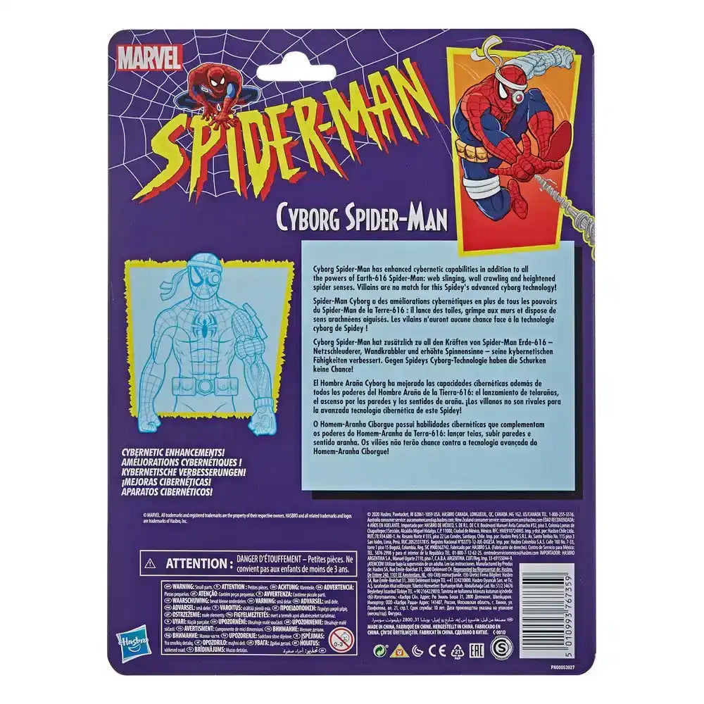 Spider-Man Marvel Retro Collection Actionfigur Cyborg Spider-Man 15 cm - Smalltinytoystore