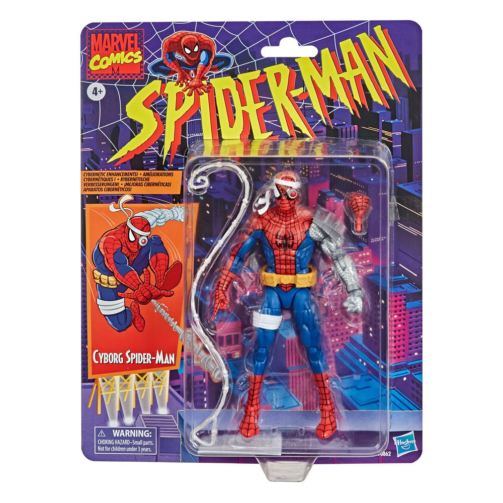 Spider-Man Marvel Retro Collection Actionfigur Cyborg Spider-Man 15 cm - Smalltinytoystore