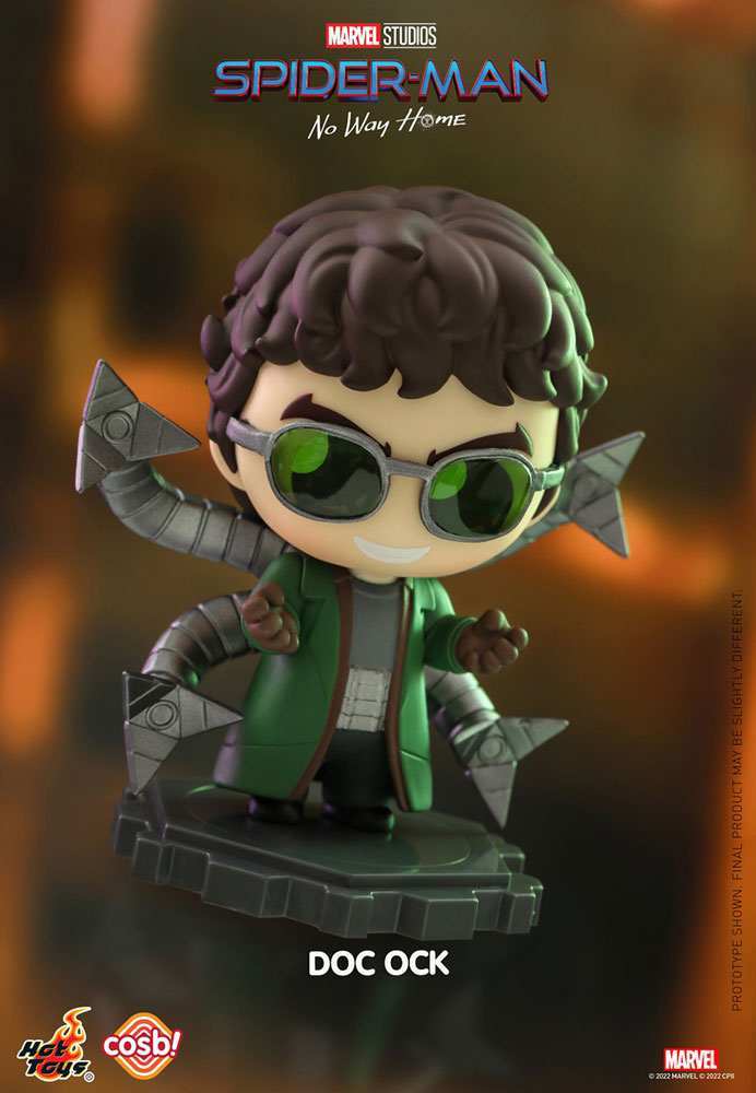 Spider-Man: No Way Home Cosbi Minifigur Doc Ock 8 cm - Smalltinytoystore