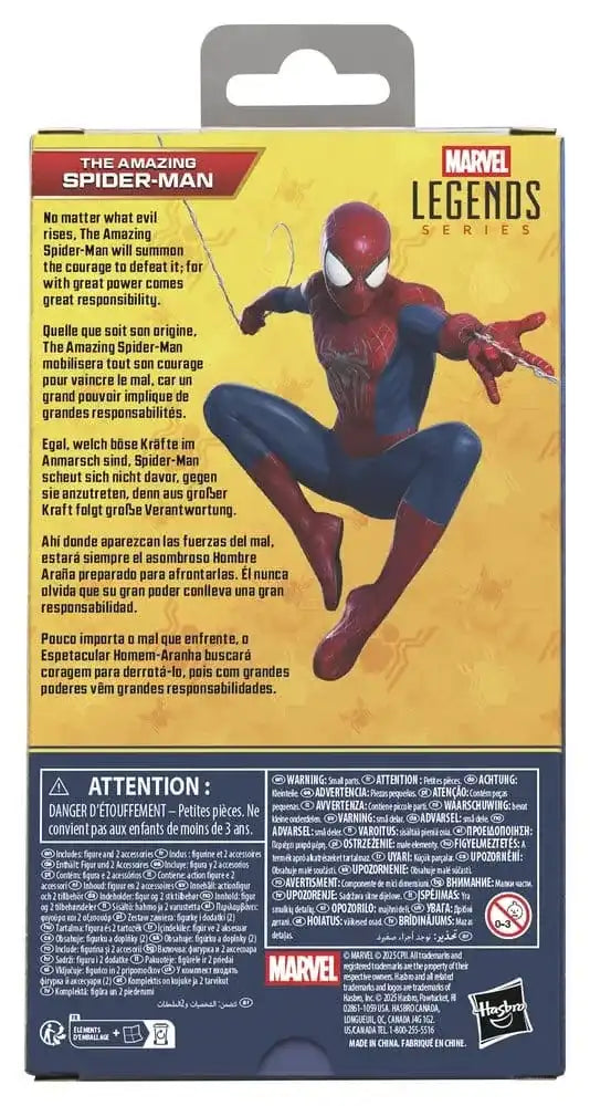 Spider-Man: No Way Home Marvel Legends Actionfigur The Amazing Spider-Man 15 cm