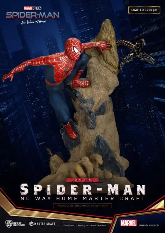 Spider-Man: No Way Home Master Craft Statue Friendly Neighborhood Spider-Man 36 cm - Smalltinytoystore