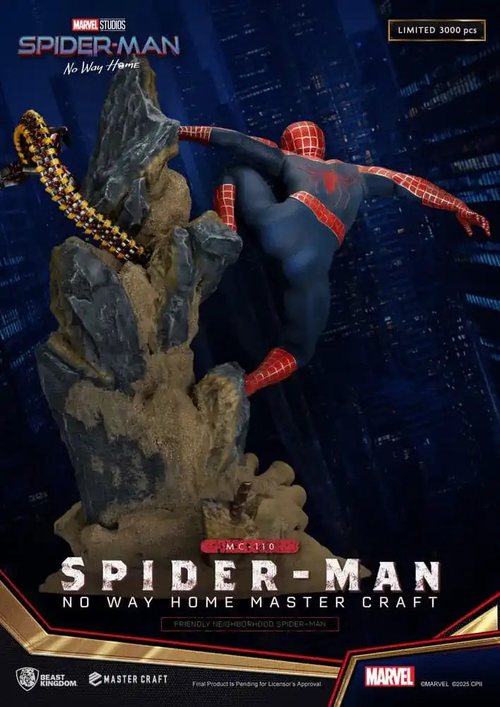 Spider-Man: No Way Home Master Craft Statue Friendly Neighborhood Spider-Man 36 cm - Smalltinytoystore