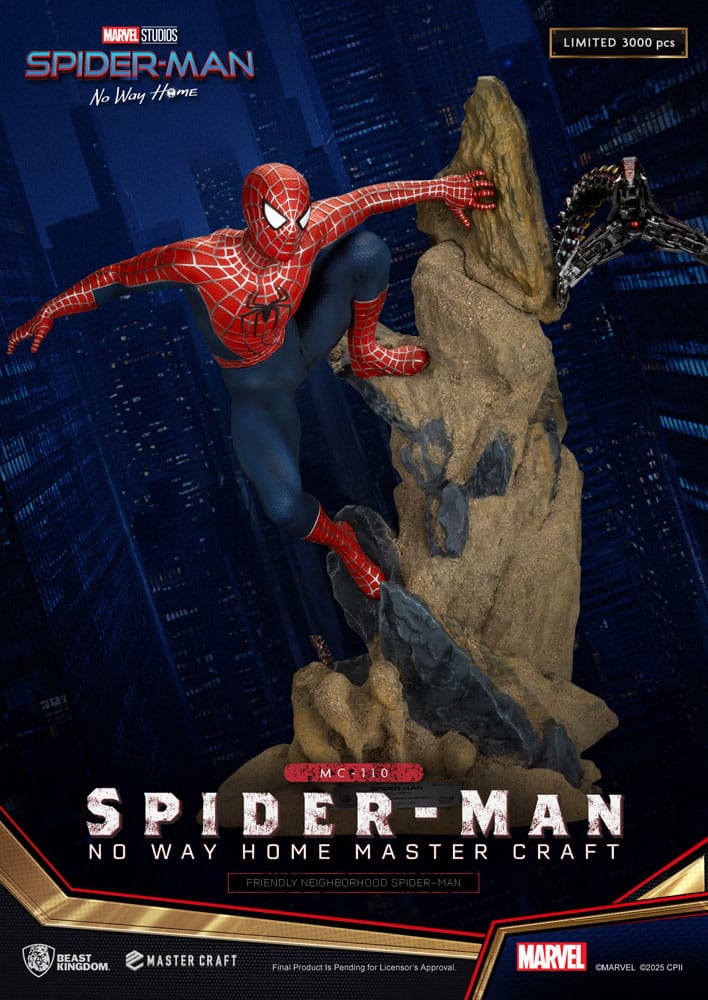 Spider-Man: No Way Home Master Craft Statue Friendly Neighborhood Spider-Man 36 cm - Smalltinytoystore