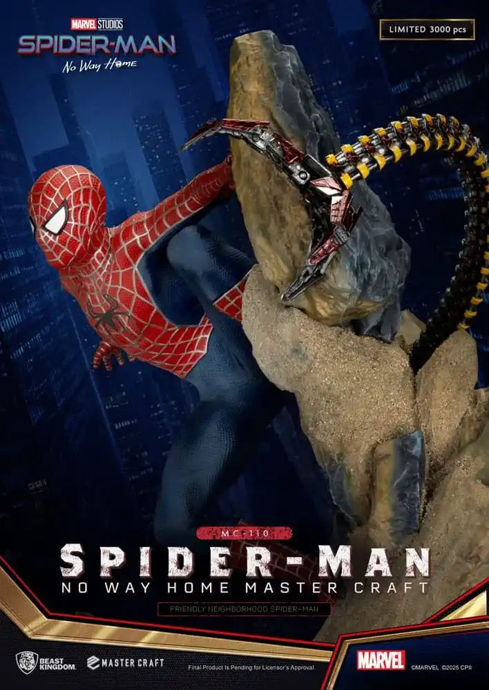 Spider-Man: No Way Home Master Craft Statue Friendly Neighborhood Spider-Man 36 cm - Smalltinytoystore