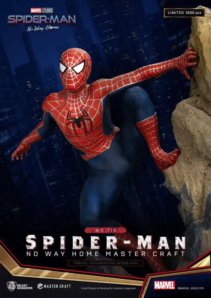Spider-Man: No Way Home Master Craft Statue Friendly Neighborhood Spider-Man 36 cm - Smalltinytoystore