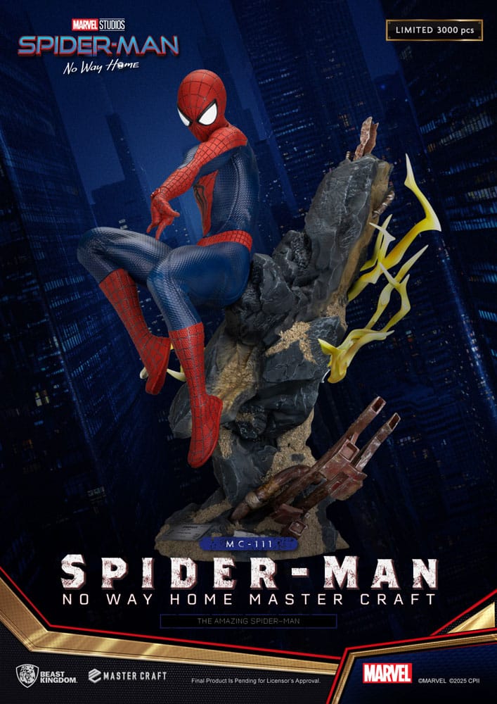 Spider-Man: No Way Home Master Craft Statue The Amazing Spider-Man 35 cm - Smalltinytoystore
