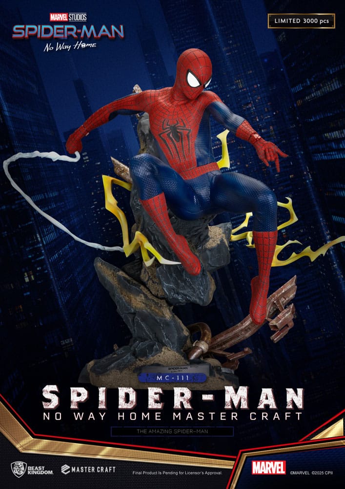 Spider-Man: No Way Home Master Craft Statue The Amazing Spider-Man 35 cm - Smalltinytoystore
