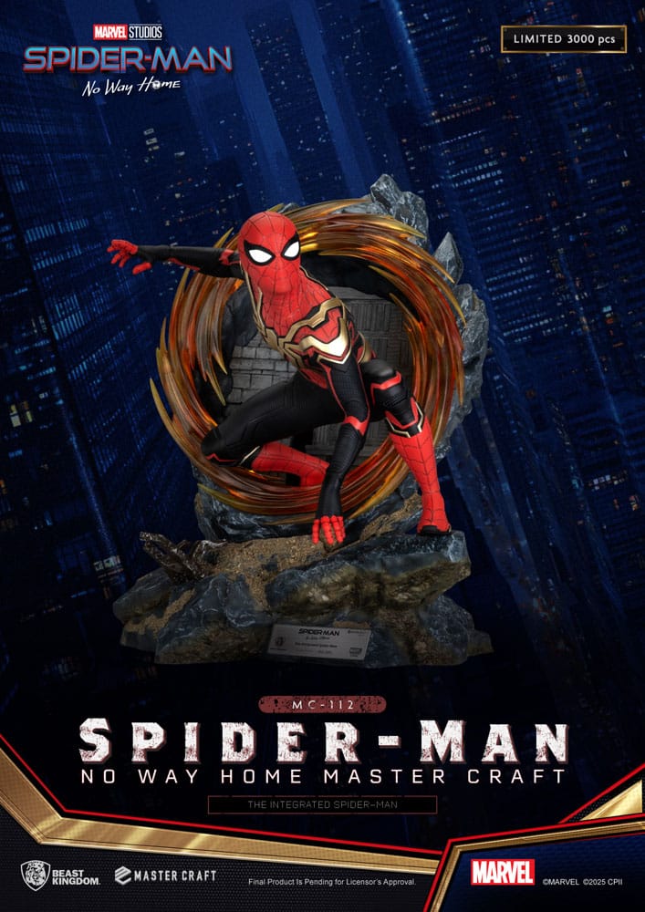 Spider-Man: No Way Home Master Craft Statue The Integrated Spider-Man 31 cm - Smalltinytoystore