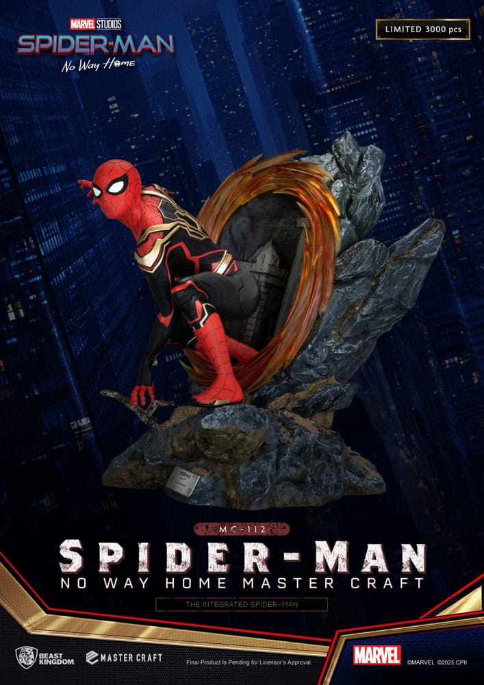 Spider-Man: No Way Home Master Craft Statue The Integrated Spider-Man 31 cm - Smalltinytoystore