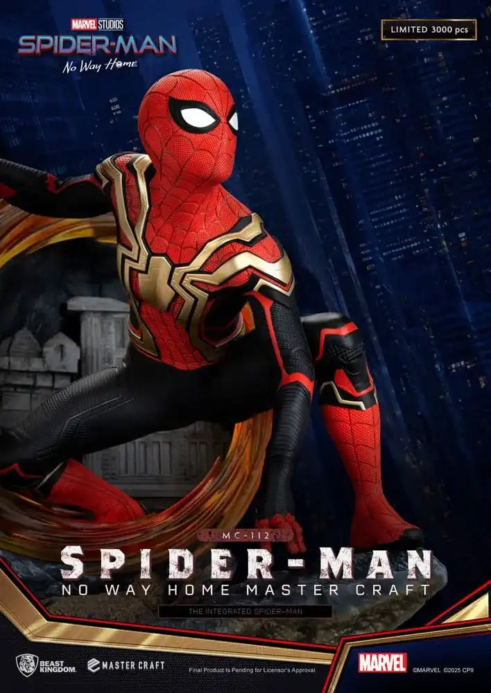Spider-Man: No Way Home Master Craft Statue The Integrated Spider-Man 31 cm - Smalltinytoystore