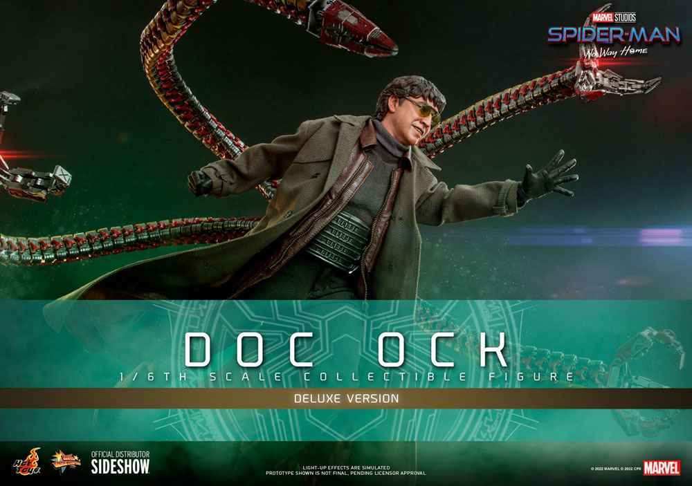 Spider-Man No Way Home Movie Masterpiece 1/6 Doc Ock (Deluxe Version) 31 cm HOT TOYS - Smalltinytoystore