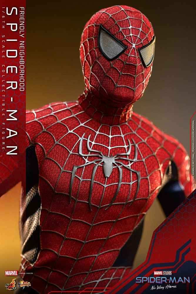 Spider-Man No Way Home Movie Masterpiece 1/6 Friendly Neighborhood Spider-Man (Deluxe Version) 30 cm - Smalltinytoystore