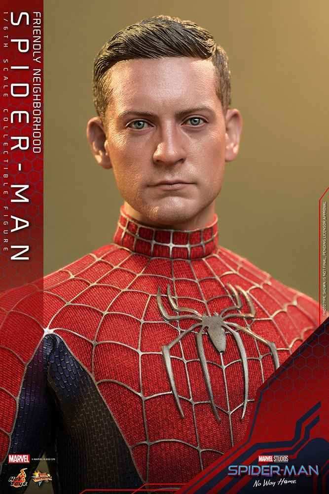 Spider-Man No Way Home Movie Masterpiece 1/6 Friendly Neighborhood Spider-Man (Deluxe Version) 30 cm - Smalltinytoystore