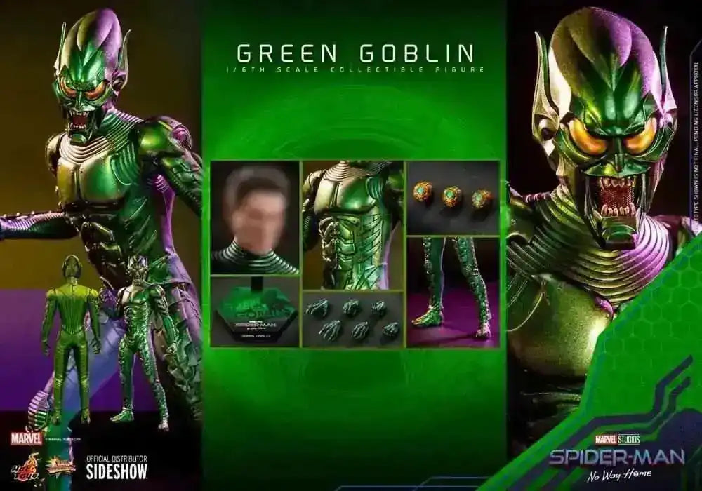 Spider-Man No Way Home Movie Masterpiece 1/6 Green Goblin 30 cm HOT TOYS - Smalltinytoystore