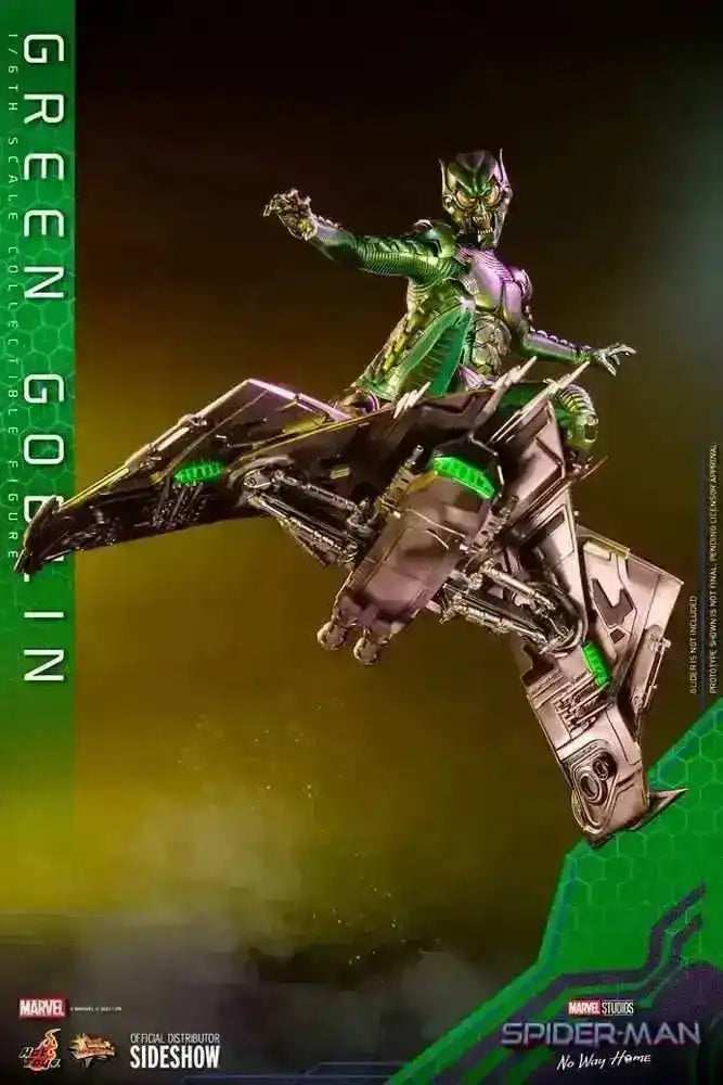 Spider-Man No Way Home Movie Masterpiece 1/6 Green Goblin 30 cm HOT TOYS - Smalltinytoystore