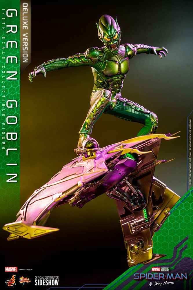 Spider-Man No Way Home Movie Masterpiece 1/6 Green Goblin (Deluxe Version) 30 cm HOT TOYS - Smalltinytoystore
