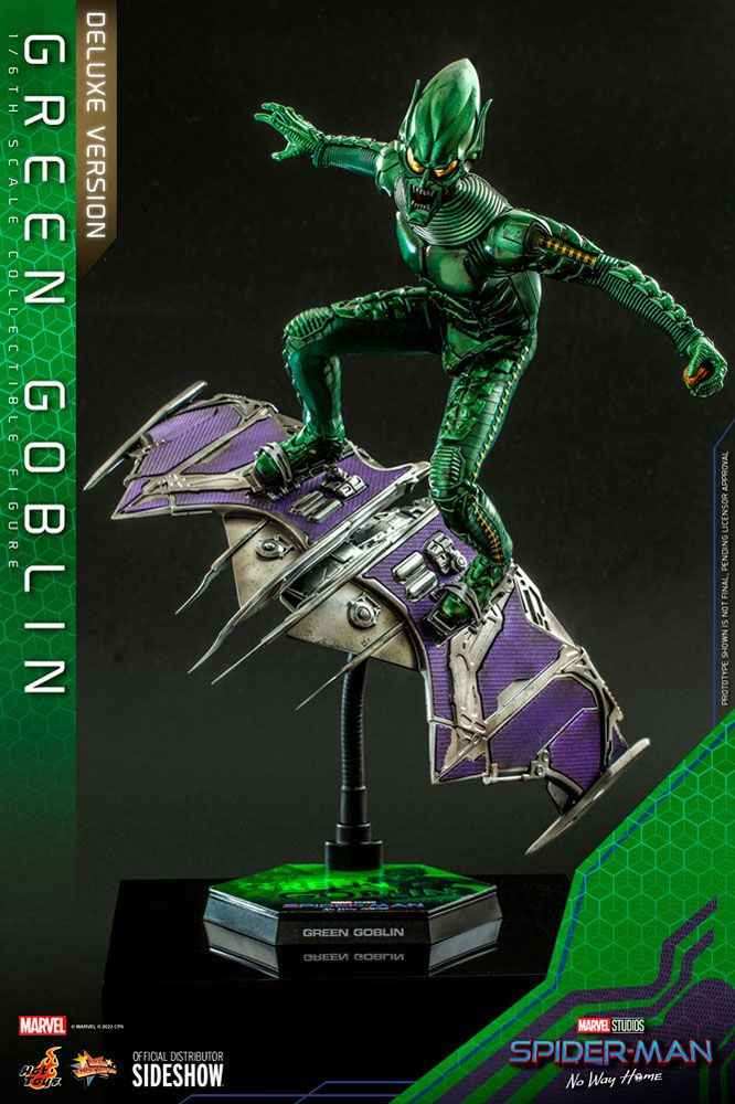 Spider-Man No Way Home Movie Masterpiece 1/6 Green Goblin (Deluxe Version) 30 cm - Smalltinytoystore