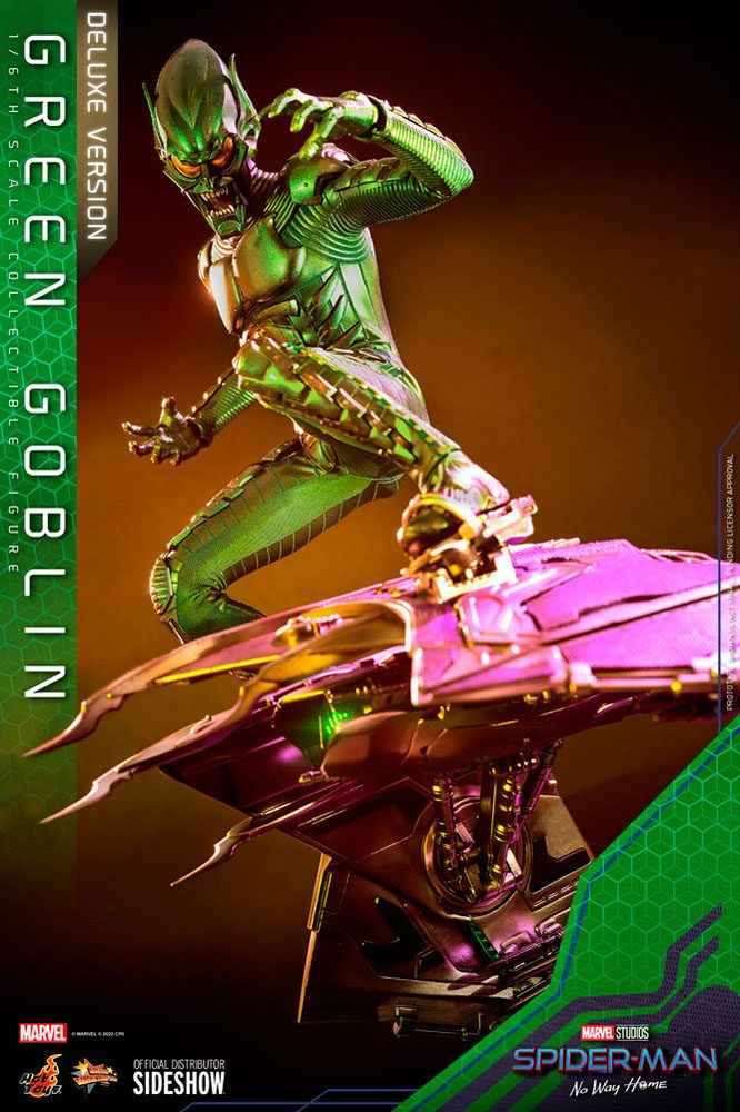 Spider-Man No Way Home Movie Masterpiece 1/6 Green Goblin (Deluxe Version) 30 cm - Smalltinytoystore