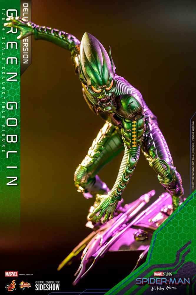 Spider-Man No Way Home Movie Masterpiece 1/6 Green Goblin (Deluxe Version) 30 cm - Smalltinytoystore