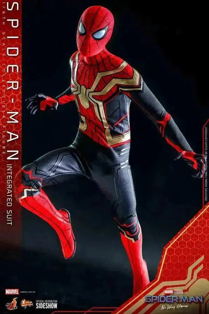 Spider-Man No Way Home Movie Masterpiece 1/6 Spider-Man (Integrated Suit) 29 cm HOT TOYS - Smalltinytoystore