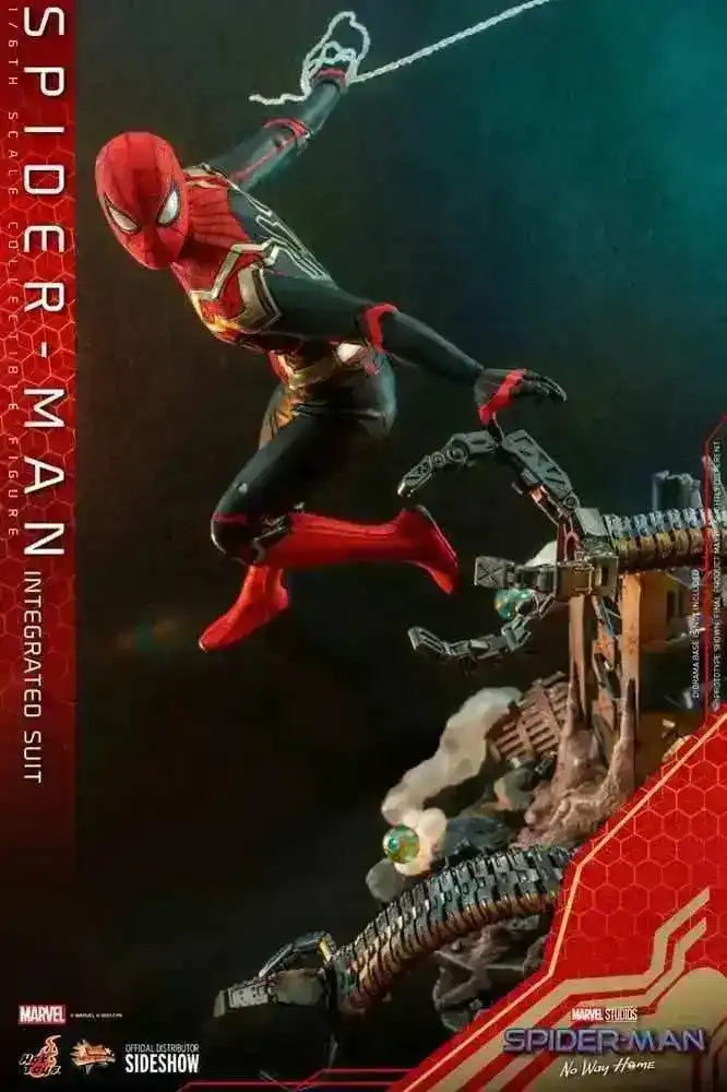 Spider-Man No Way Home Movie Masterpiece 1/6 Spider-Man (Integrated Suit) 29 cm HOT TOYS - Smalltinytoystore