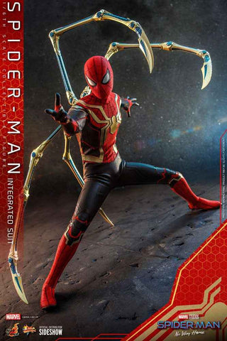 Spider-Man No Way Home Movie Masterpiece 1/6 Spider-Man (Integrated Suit) 29 cm - Smalltinytoystore