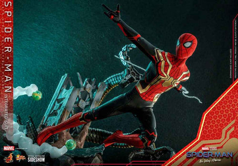 Spider-Man No Way Home Movie Masterpiece 1/6 Spider-Man (Integrated Suit) 29 cm - Smalltinytoystore