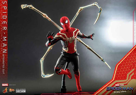 Spider-Man No Way Home Movie Masterpiece 1/6 Spider-Man (Integrated Suit) 29 cm - Smalltinytoystore