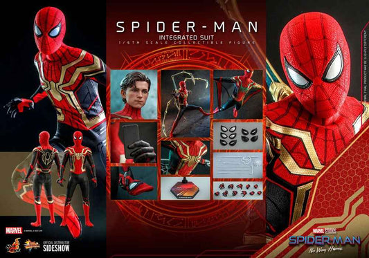 Spider-Man No Way Home Movie Masterpiece 1/6 Spider-Man (Integrated Suit) 29 cm - Smalltinytoystore