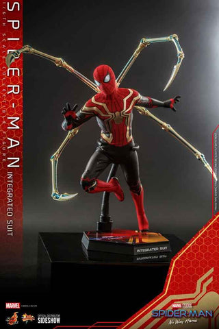 Spider-Man No Way Home Movie Masterpiece 1/6 Spider-Man (Integrated Suit) 29 cm - Smalltinytoystore