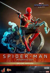 Spider-Man No Way Home Movie Masterpiece 1/6 Spider-Man (Integrated Suit) Deluxe Ver. 29 cm HOT TOYS - Smalltinytoystore