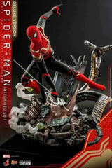 Spider-Man No Way Home Movie Masterpiece 1/6 Spider-Man (Integrated Suit) Deluxe Ver. 29 cm HOT TOYS - Smalltinytoystore