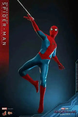 Spider-Man No Way Home Movie Masterpiece 1/6 Spider-Man (New Red and Blue Suit) 28 cm HOT TOYS - Smalltinytoystore