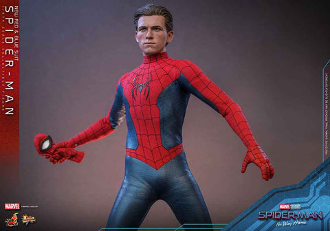 Spider-Man No Way Home Movie Masterpiece 1/6 Spider-Man (New Red and Blue Suit) 28 cm - Smalltinytoystore