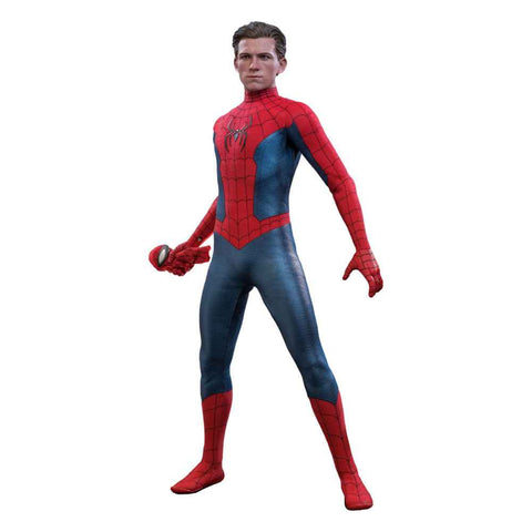 Spider-Man No Way Home Movie Masterpiece 1/6 Spider-Man (New Red and Blue Suit) 28 cm - Smalltinytoystore