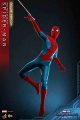 Spider-Man No Way Home Movie Masterpiece 1/6 Spider-Man (New Red and Blue Suit) (Deluxe Version) 28 cm - Smalltinytoystore