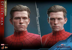 Spider-Man No Way Home Movie Masterpiece 1/6 Spider-Man (New Red and Blue Suit) (Deluxe Version) 28 cm - Smalltinytoystore